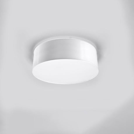 Arena Designer Taklampa - Vit - 1xE27 LED - Modern PVC Armatur Carvallo