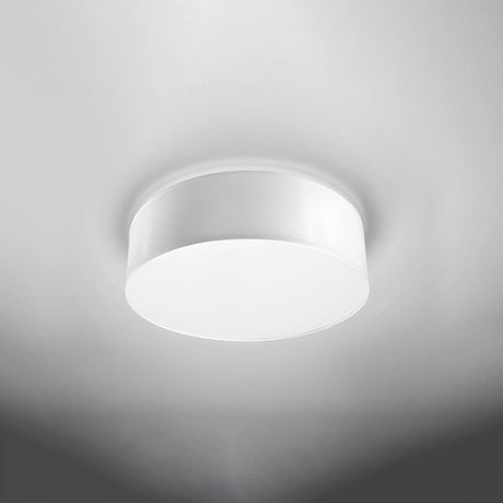 Arena Designer Taklampa - Vit - 2xE27 LED - Modern PVC Lampa Carvallo