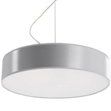Arena Grey Taklampa - 3x E27 LED - Modern PVC Design - 45x45x11 cm Carvallo