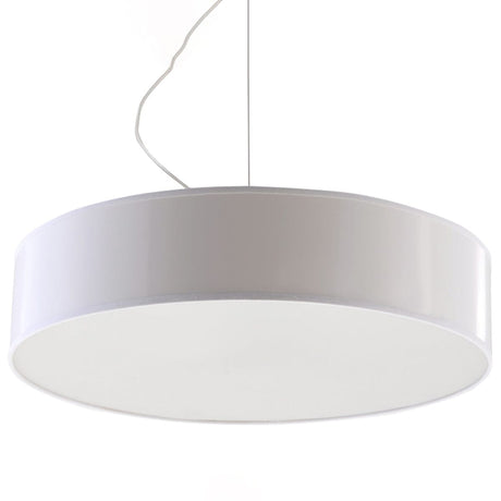Arena Vit Taklampa - 3x E27 LED - Modern PVC Design - 45x45x11 cm Carvallo