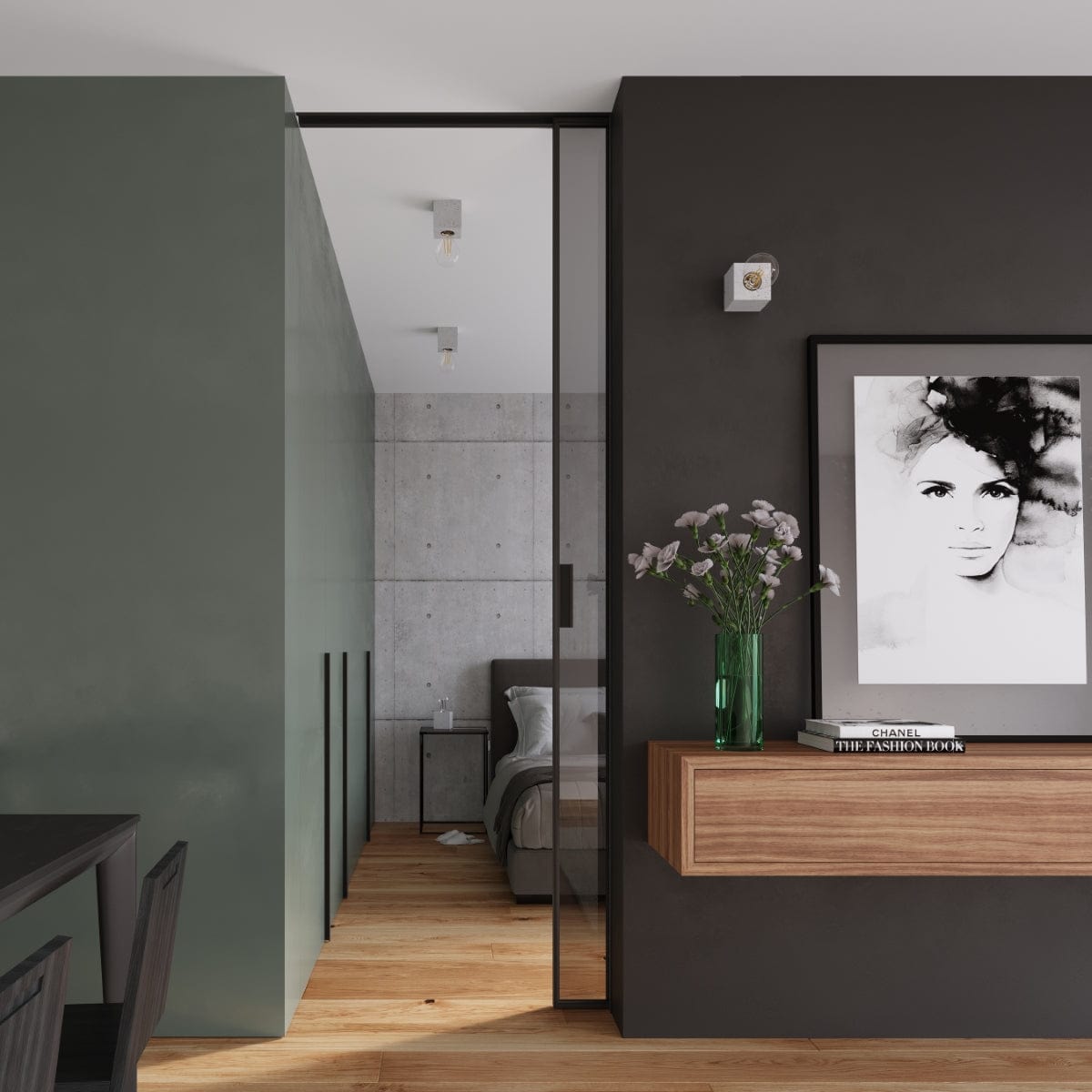 Taklampa Ariz Betong - Minimalistisk Design - Hållbart Betongmaterial - Utbytbara E27-lampor - Perfekt för Loft- och Industridesign Carvallo