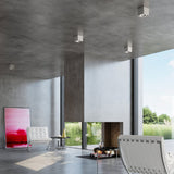 Taklampa Blake Grå - Modern BLAKE Spot Taklampa - Minimalistisk Design - Lätt Ytmontering - Kompatibel med GU10 Lampor Carvallo