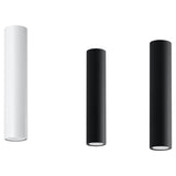 Taklampa Lagos 30 Vit - Modern Vit Taklampa - Pulverlackerad Stål - Utbytbara GU10 Ljuskällor - Elegant Cylindrisk Design Carvallo