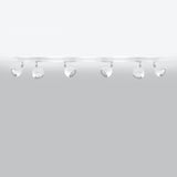 Taklampa Oculare 6 L Vit - Modern Spot Taklampa - Multi-Direktionell Justerbar Belysning Carvallo