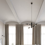 DUOMO 3 Industriell Taklampa - Modern Loftdesign - Svart Stål - Flera Lampa Alternativ Carvallo