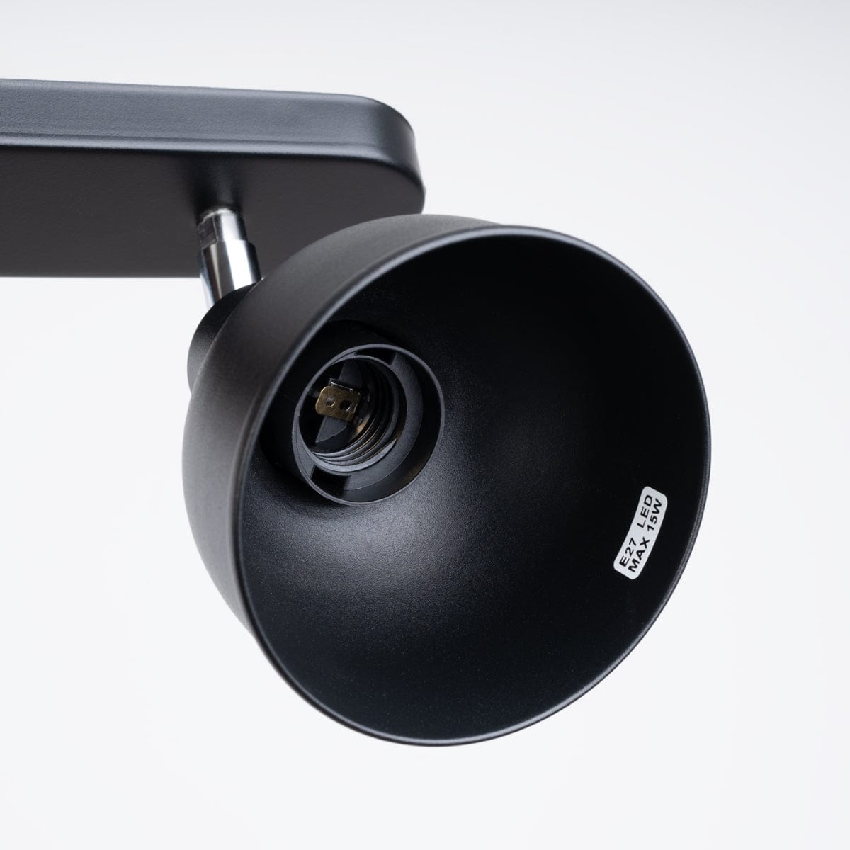 ELBA Taklampa - 2-Ljus Svart - Minimalistisk Justerbar Design - LED Kompatibel - Energivänlig - Idealisk för Kontor och Heminredning Carvallo