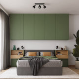 ELBA Taklampa - 3-Ljuskällor Svart - Minimalistisk Justerbar Design - LED Kompatibel - Energisnål - Idealisk för Modernt Inredning Carvallo