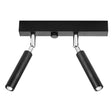 Eyetech Spot Taklampa - 2-Ljus Svart - Justerbar Riktning - Industriell Design - Pulverlackerad Stål - Utbytbara G9 Glödlampor - Loft Stil Belysning Carvallo