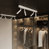 Eyetech Spot Taklampa - 3-Ljus Vit - Justerbar Riktning - Minimalistisk Design - Pulverbetsad Stål - Utbytbara G9 Lampa - Loft Stil Belysning Carvallo