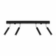 Eyetech Spot Ceiling Light - 4-Lamps svart - Justerbar riktning - Minimalistisk design - Pulverlackerad stål - Utbytbara G9-lampor - Loftstil belysning Carvallo