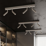 Eyetech Spot Taklampa - 6-Ljus Vit - Justerbar Riktning - Industriell Design - Pulverbestruken Stål - Utbytbara G9 Glödlampor - Loft Stil Belysning Carvallo