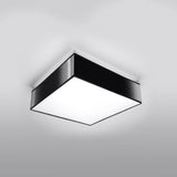 Horus Taklampa - Svart - 2xE27 LED - Modern PVC Armatur Carvallo
