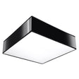 Horus Taklampa - Svart - 2xE27 LED - Modern PVC Armatur Carvallo