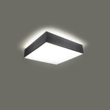 Horus Modern Taklampa - Grå PVC - 1x E27 LED Kompatibel Carvallo