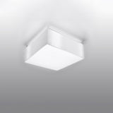 Horus Modern Taklampa - Vit PVC - 1x E27 LED Kompatibel Carvallo