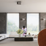 LAPPO Wenge Trä Taklampa - Skandinavisk Design - Matt Glas Skärm - E27 Glödlampa Kompatibel - Lätt Rengöring - Varm Ombonad Belysning Carvallo