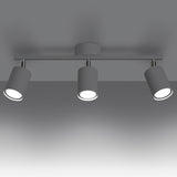 LEMMI Taklampa 3 Vit - Minimalistisk Design - LED Modul - Justerbar Belysning - 5-års Garanti - Högkvalitativ Metall Carvallo