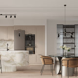 LEMMI Taklampa 4 L Svart - Minimalistisk Design - Justerbar Ljusvinkel - Smart Glödlampa Kompatibel - Lätt Att Rengöra - Funktionell Belysning Carvallo