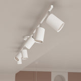 LEMMI Taklampa 6 L Vit - Minimalistisk Design - Justerbar Ljusvinkel - Smart Glödlampa Kompatibel - Lätt att Rengöra - Funktionell Belysning Carvallo