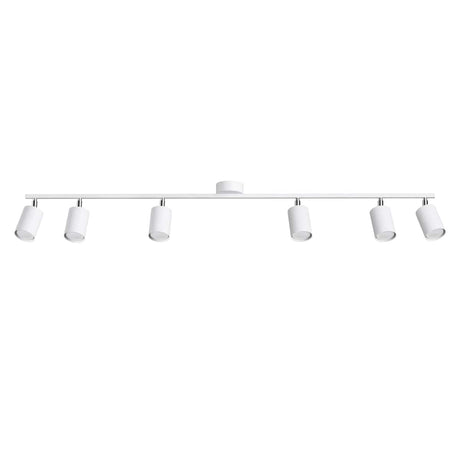 LEMMI Taklampa 6 L Vit - Minimalistisk Design - Justerbar Ljusvinkel - Smart Glödlampa Kompatibel - Lätt att Rengöra - Funktionell Belysning Carvallo