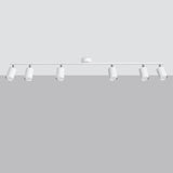 LEMMI Taklampa 6 L Vit - Minimalistisk Design - Justerbar Ljusvinkel - Smart Glödlampa Kompatibel - Lätt att Rengöra - Funktionell Belysning Carvallo