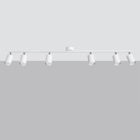 LEMMI Taklampa 6 L Vit - Minimalistisk Design - Justerbar Ljusvinkel - Smart Glödlampa Kompatibel - Lätt att Rengöra - Funktionell Belysning Carvallo