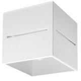 LOBO Vit Taklampa - Minimalistisk Aluminium Design - G9 LED Socker - 10x10x10 cm Carvallo