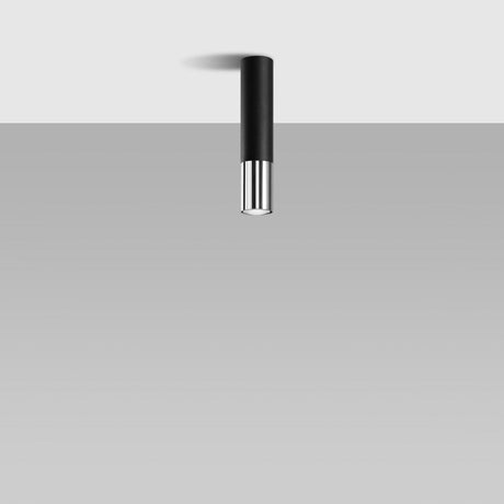 LOOPEZ Taklampa Svart/Krom - Modern Spot Ljus - Lätt att Rengöra - Utbytbara GU10 Lampor - Universellt Monteringssystem - Tidlös Design Carvallo