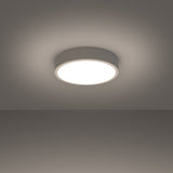 Onyx 30 Taklampa Vit LED 3000K - Rund Takplafond - Enkelt och Elegant Design - Lätt att Rengöra - Mjuk och Diffuserad Ljus - Minimalistisk Stil Carvallo