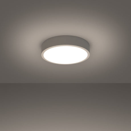 Onyx 30 Taklampa Vit LED 3000K - Rund Takplafond - Enkelt och Elegant Design - Lätt att Rengöra - Mjuk och Diffuserad Ljus - Minimalistisk Stil Carvallo