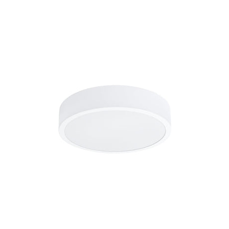 Onyx 30 Taklampa Vit LED 3000K - Rund Takplafond - Enkelt och Elegant Design - Lätt att Rengöra - Mjuk och Diffuserad Ljus - Minimalistisk Stil Carvallo