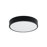 Onyx 40 Taklampa Svart LED 3000K - Rund Takplafond - Enkel och Elegant Design - Lätt att Rengöra - Mjuk och Diffuserad Ljus - Minimalistisk Stil Carvallo