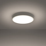Onyx 40 Taklampa Vit LED 3000K - Rund Takplafond - Enkelt och Eleganta Design - Lätt att Rengöra - Mjuk och Diffuderad Ljus - Minimalistisk Stil Carvallo