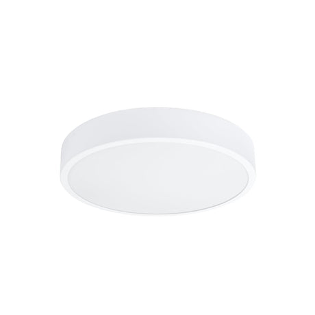 Onyx 40 Taklampa Vit LED 3000K - Rund Takplafond - Enkelt och Eleganta Design - Lätt att Rengöra - Mjuk och Diffuderad Ljus - Minimalistisk Stil Carvallo