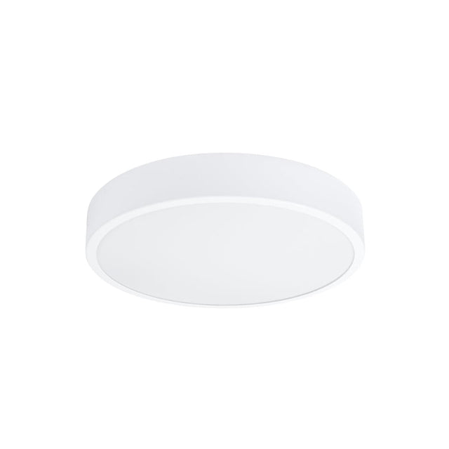 Onyx 40 Taklampa Vit LED 3000K - Rund Takplafond - Enkelt och Eleganta Design - Lätt att Rengöra - Mjuk och Diffuderad Ljus - Minimalistisk Stil Carvallo