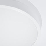 Onyx 50 Taklampa Vit LED 3000K - Rund Takplafond - Enkel och Elegant Design - Lätt att Rengöra - Mjuk och Diffuserad Ljus - Minimalistisk Stil Carvallo