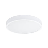 Onyx 50 Taklampa Vit LED 3000K - Rund Takplafond - Enkel och Elegant Design - Lätt att Rengöra - Mjuk och Diffuserad Ljus - Minimalistisk Stil Carvallo