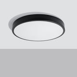Onyx 60 Taklampa Svart LED 3000K - Rund Takplafond - Enkel och Elegant Design - Lätt att Rengöra - Mjukt och Diffust Ljus - Minimalistisk Stil Carvallo