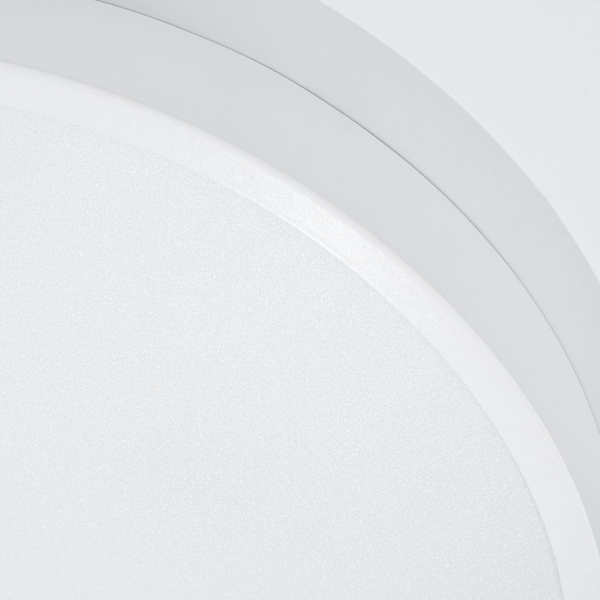 Onyx 60 Taklampa Vit LED 3000K - Rund Takplafond - Enkel och Elegant Design - Lätt att Rengöra - Mjuk och Diffunderad Ljus - Minimalistisk Stil Carvallo