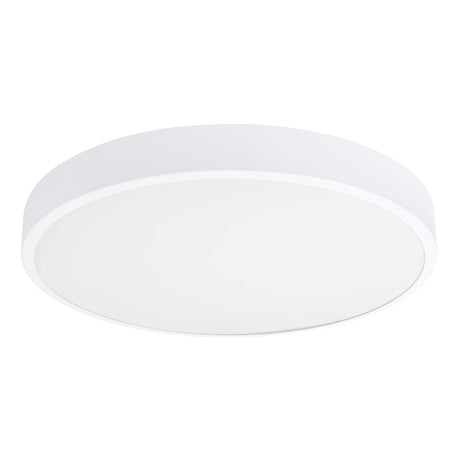 Onyx 60 Taklampa Vit LED 3000K - Rund Takplafond - Enkel och Elegant Design - Lätt att Rengöra - Mjuk och Diffunderad Ljus - Minimalistisk Stil Carvallo