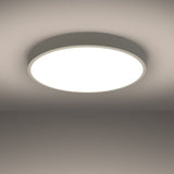 Onyx 60 Taklampa Vit LED 3000K - Rund Takplafond - Enkel och Elegant Design - Lätt att Rengöra - Mjuk och Diffunderad Ljus - Minimalistisk Stil Carvallo