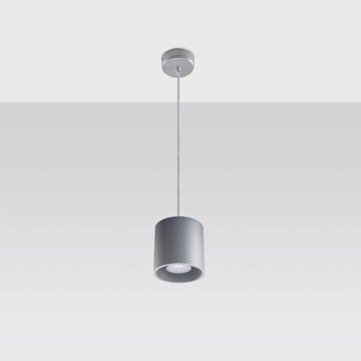 Orbis Gray Tak- & Vägglampa - Cylindrisk Design - Minimalistisk Belysning Carvallo