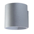 Orbis Gray Tak- & Vägglampa - Modern Cylindrisk Design - Minimalistisk Belysning Carvallo