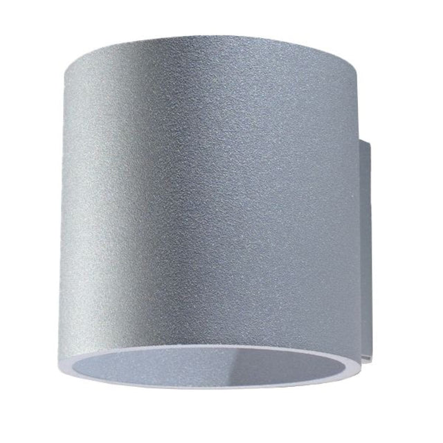 Orbis Gray Tak- & Vägglampa - Modern Cylindrisk Design - Minimalistisk Belysning Carvallo