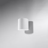Orbis Vit Tak- och Vägglampa - Cylindrisk Modern Design - Minimalistisk Belysning Carvallo
