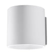 Orbis Vit Tak- och Vägglampa - Cylindrisk Modern Design - Minimalistisk Belysning Carvallo