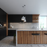 Pendellampa Damaso - Industriell betongdesign - Minimalistisk loftstil - Hållbar ljusgrå betong - Universellt monteringssätt - Utbytbart E27-ljusbulb Carvallo