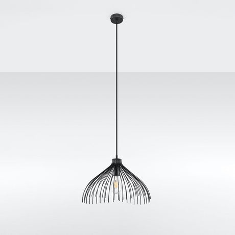 Hängande lampa stål Umb industriell design E27 Carvallo