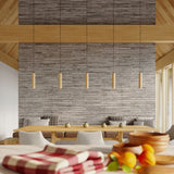 Pendant lamp wood Lino Skandinavisk Design GU10 Carvallo