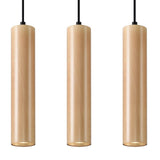 Pendant lamp wood Lino Skandinavisk Design GU10 Carvallo